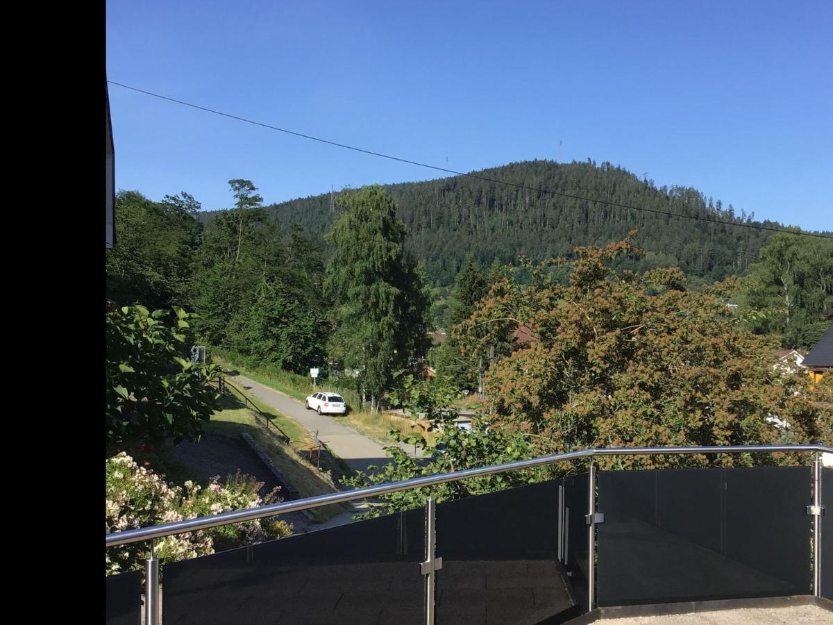 Ferienwohnung Am Eiberg Bad Wildbad Bagian luar foto